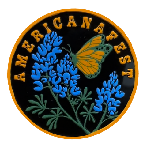 AMERICANAFEST Butterfly Enamel Pin
