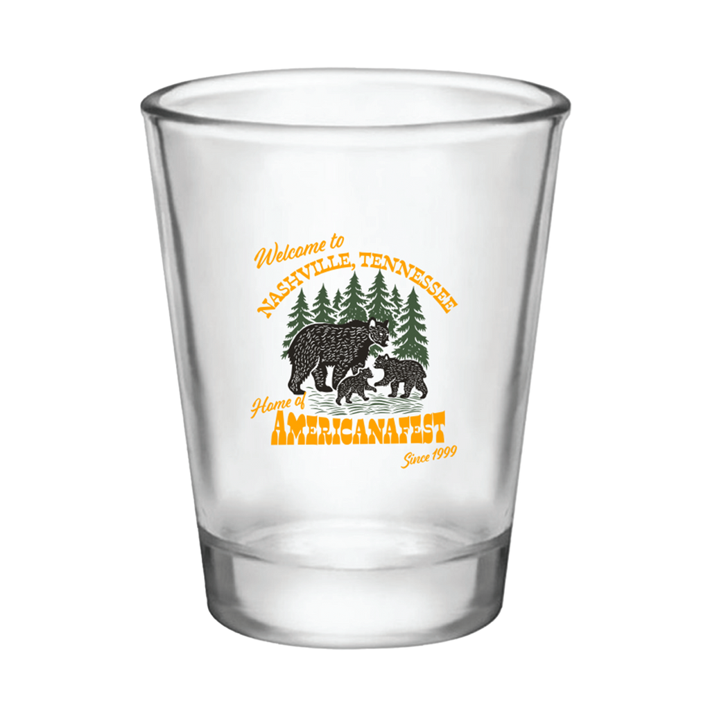 Welcome to Nashville Shot Glass