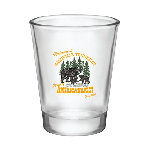 Welcome to Nashville Shot Glass