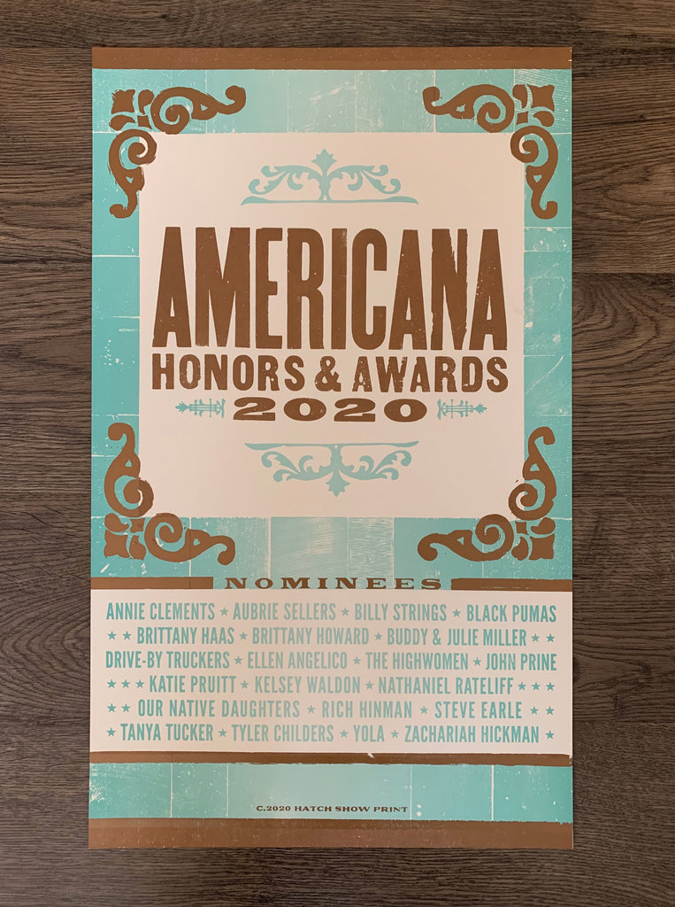 2020 Honors & Awards Poster