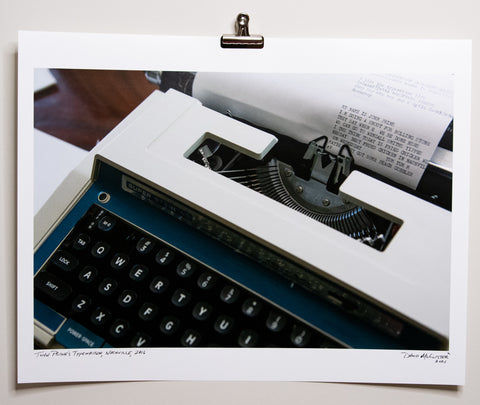 John Prine’s Typewriter - Photographed by David McClister