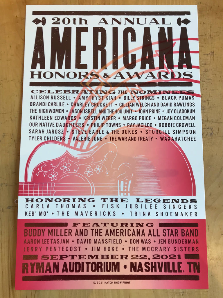 2021 Honors & Awards Poster